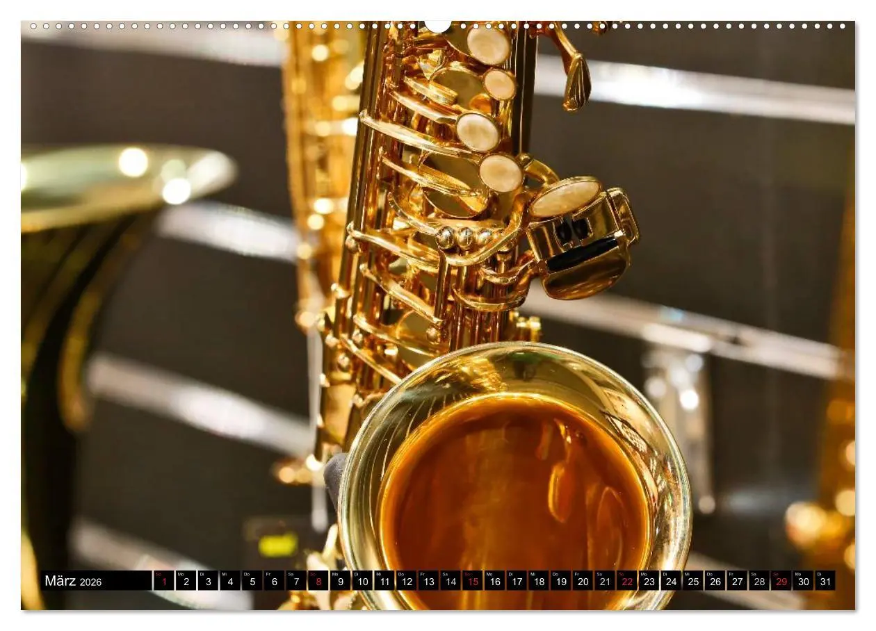 Bild: 9783516031485 | Die Welt der Musikinstrumente (hochwertiger Premium Wandkalender...