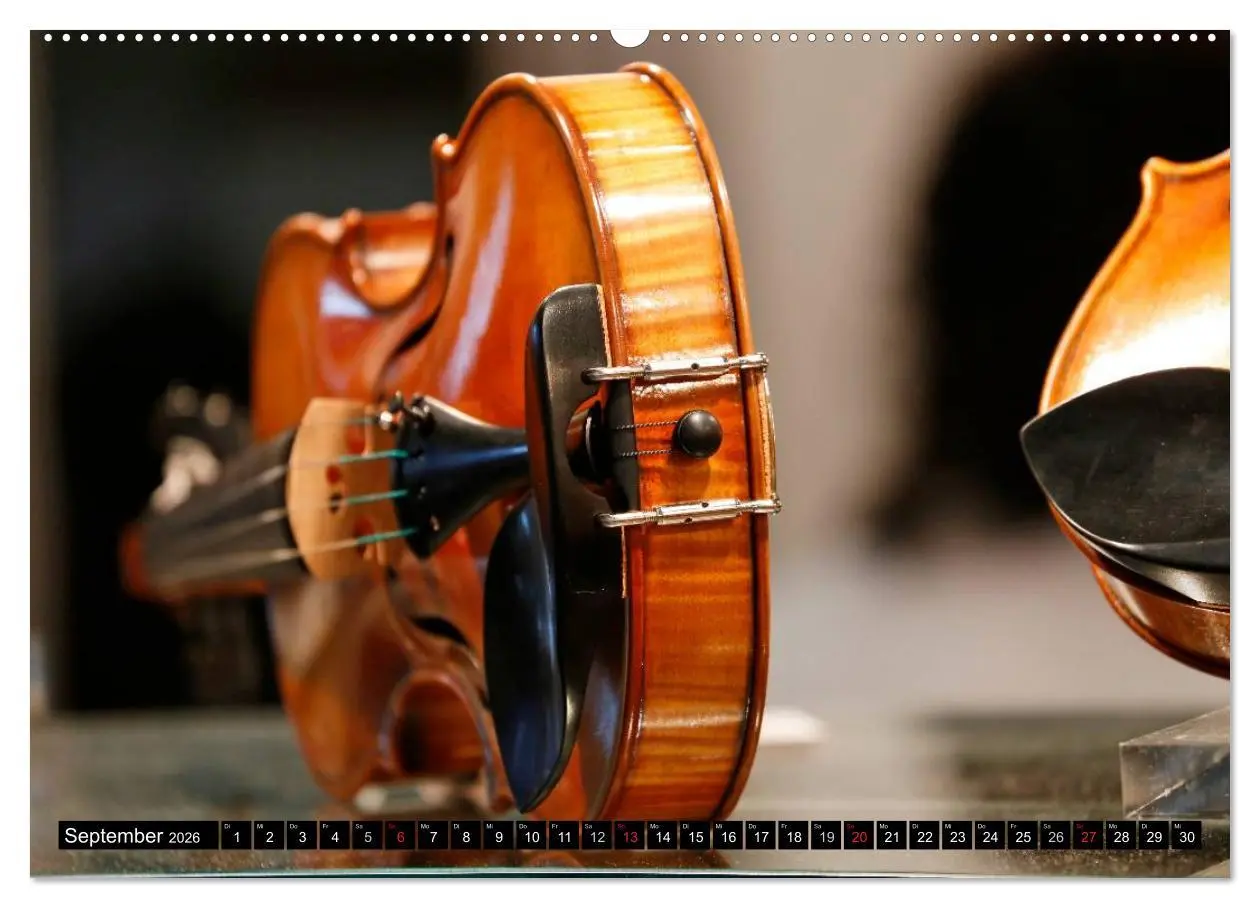 Bild: 9783516031485 | Die Welt der Musikinstrumente (hochwertiger Premium Wandkalender...