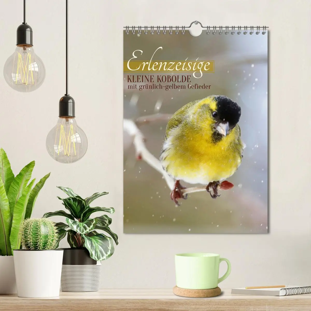 Bild: 9783516271485 | Erlenzeisige, kleine Kobolde (Wandkalender 2026 DIN A4 hoch),...