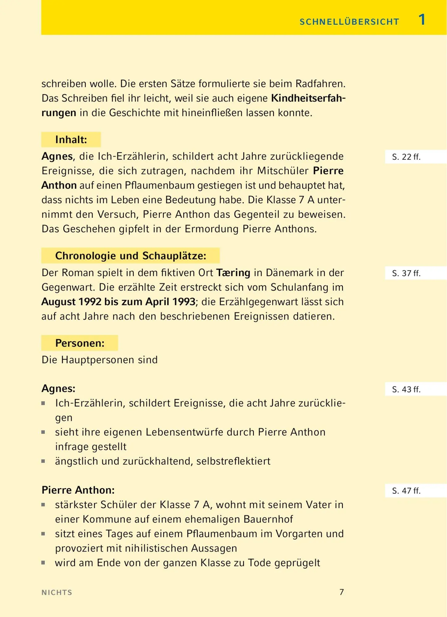 Bild: 9783804431485 | Nichts - Textanalyse und Interpretation | Janne Teller | Taschenbuch