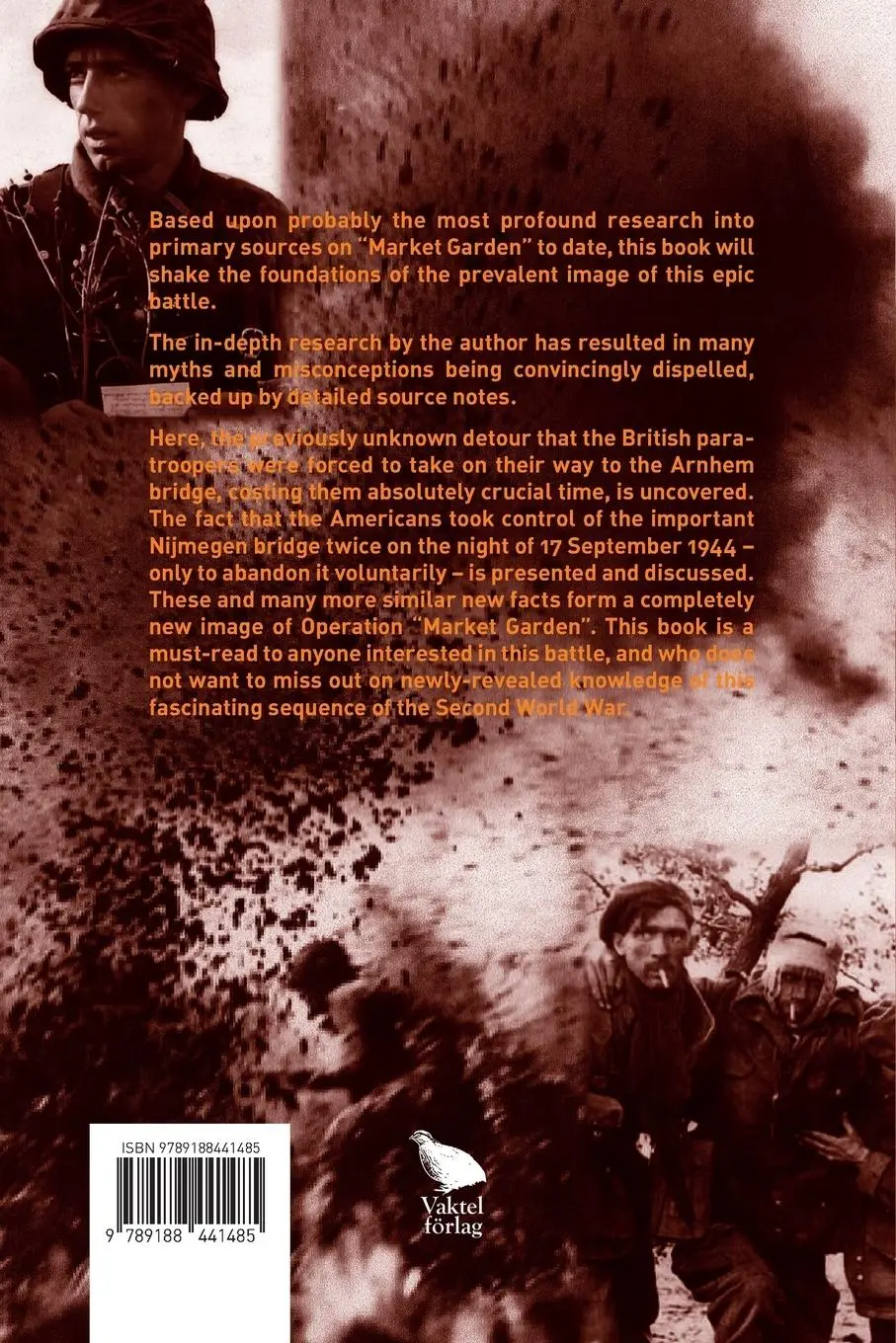 Rückseite: 9789188441485 | Arnhem 1944 - An Epic Battle Revisited | Christer Bergström | Buch