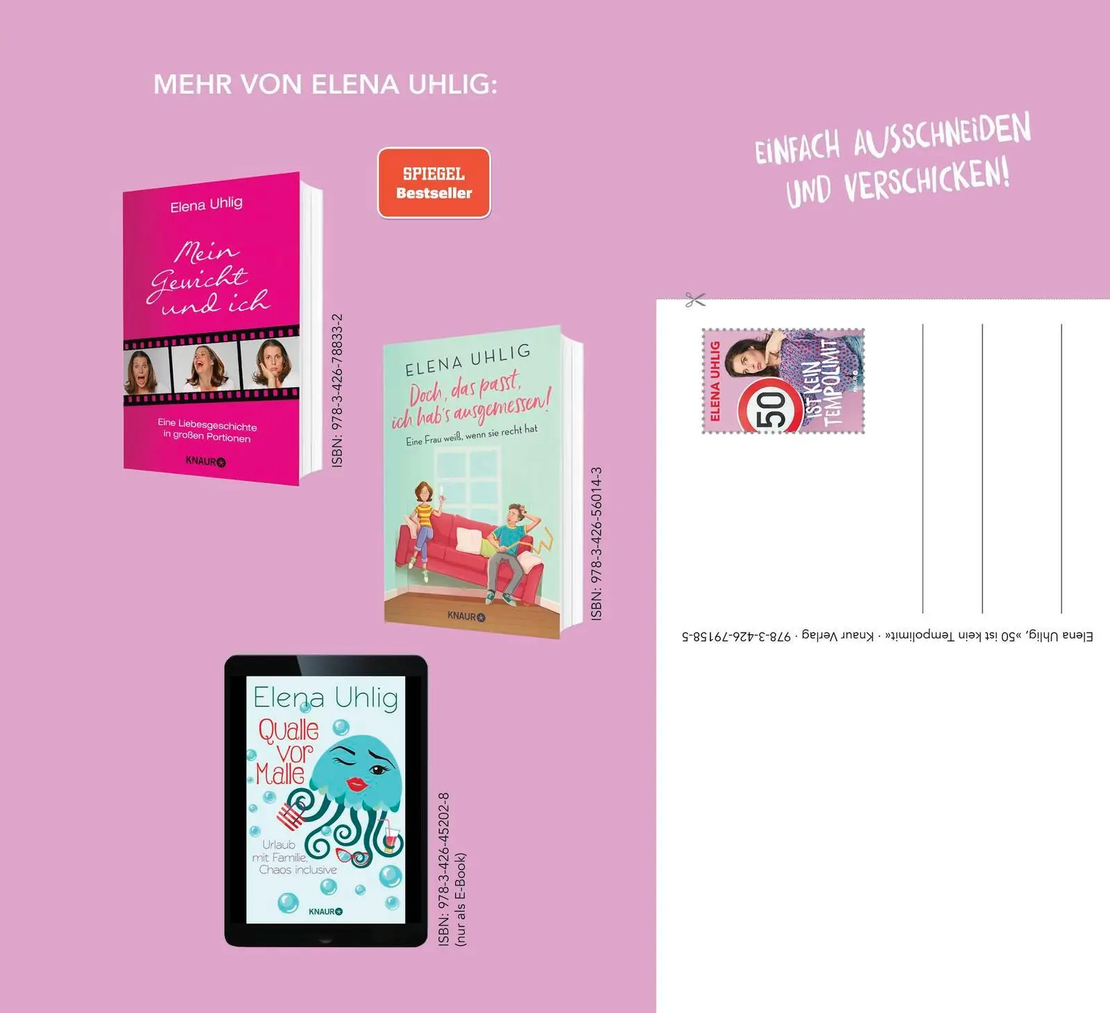 Bild: 9783426791585 | 50 ist kein Tempolimit | Elena Uhlig | Taschenbuch | 224 S. | Deutsch