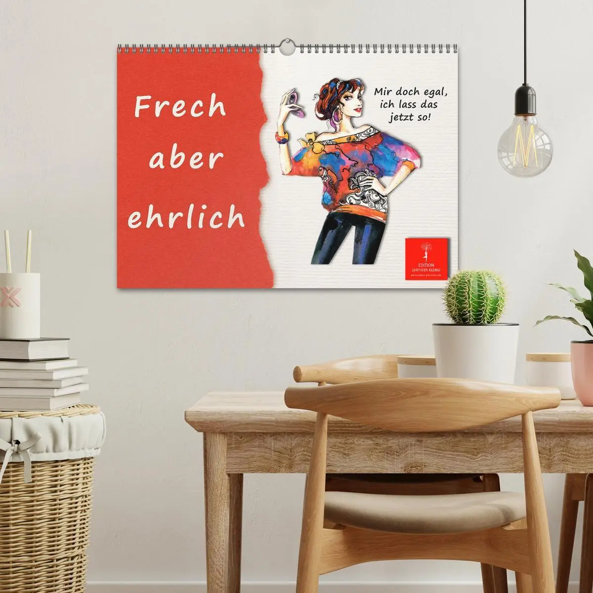Bild: 9783457551585 | Frech aber ehrlich (Wandkalender 2026 DIN A3 quer), CALVENDO...