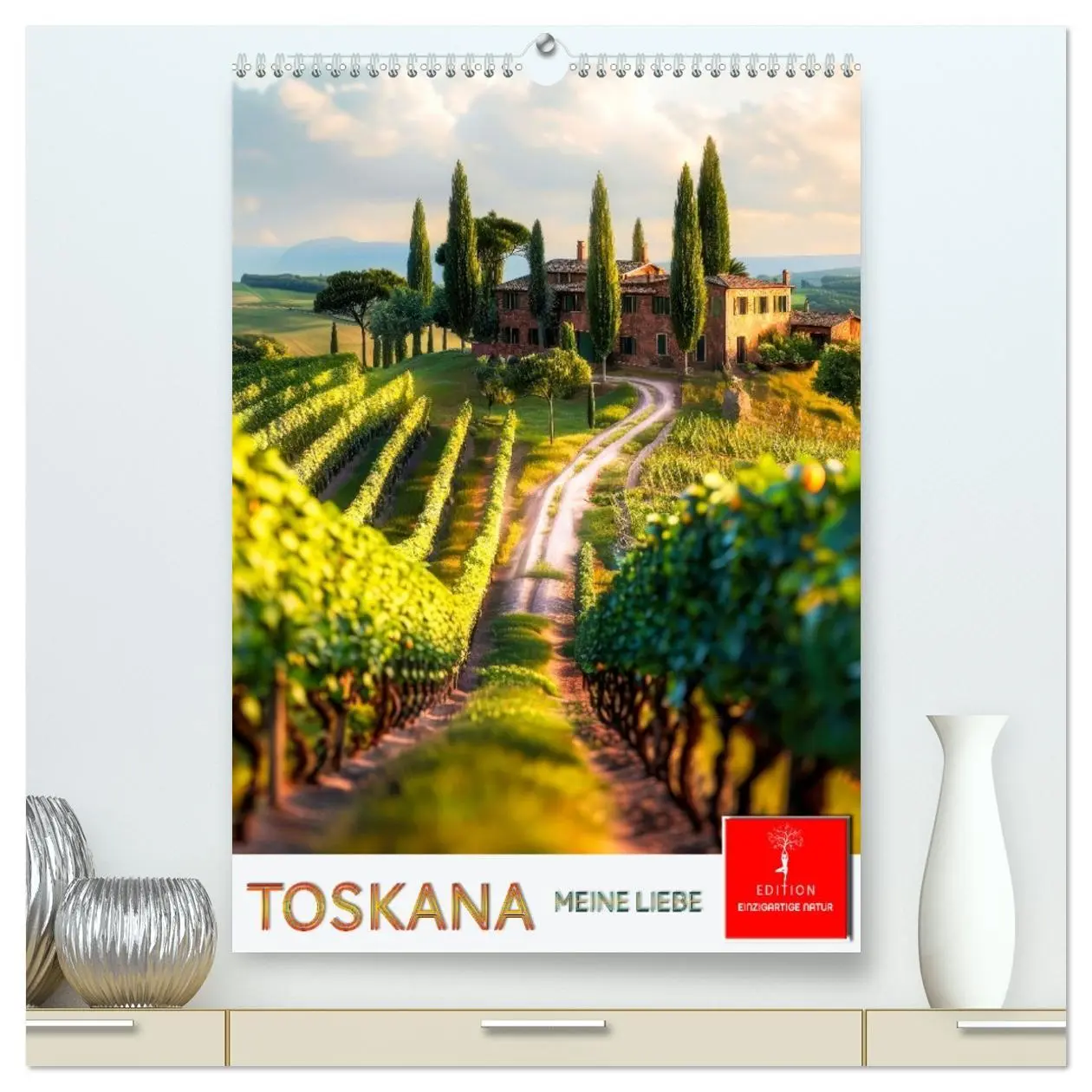 Cover: 9783516261585 | Toskana meine Liebe (hochwertiger Premium Wandkalender 2026 DIN A2...