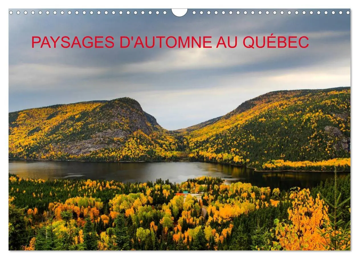 Cover: 9783516571585 | Paysages d'Automne au Québec (Calendrier mural 2026 DIN A3...