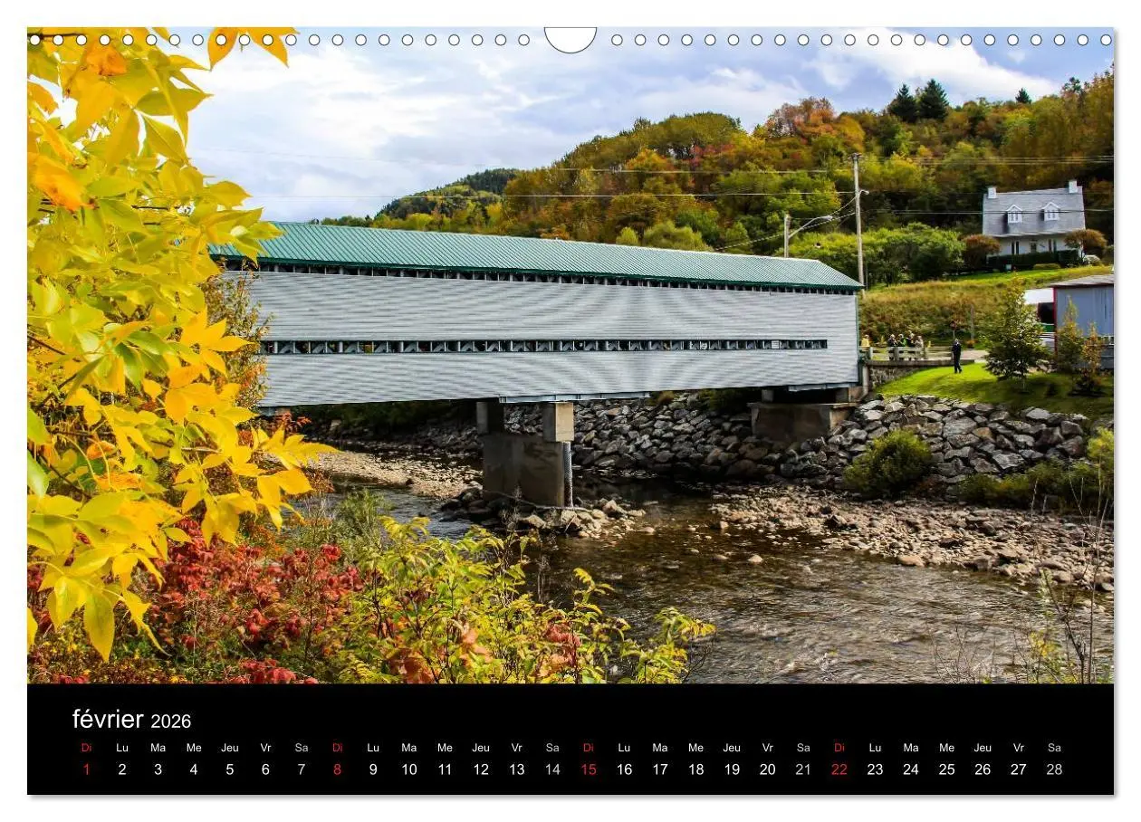 Bild: 9783516571585 | Paysages d'Automne au Québec (Calendrier mural 2026 DIN A3...