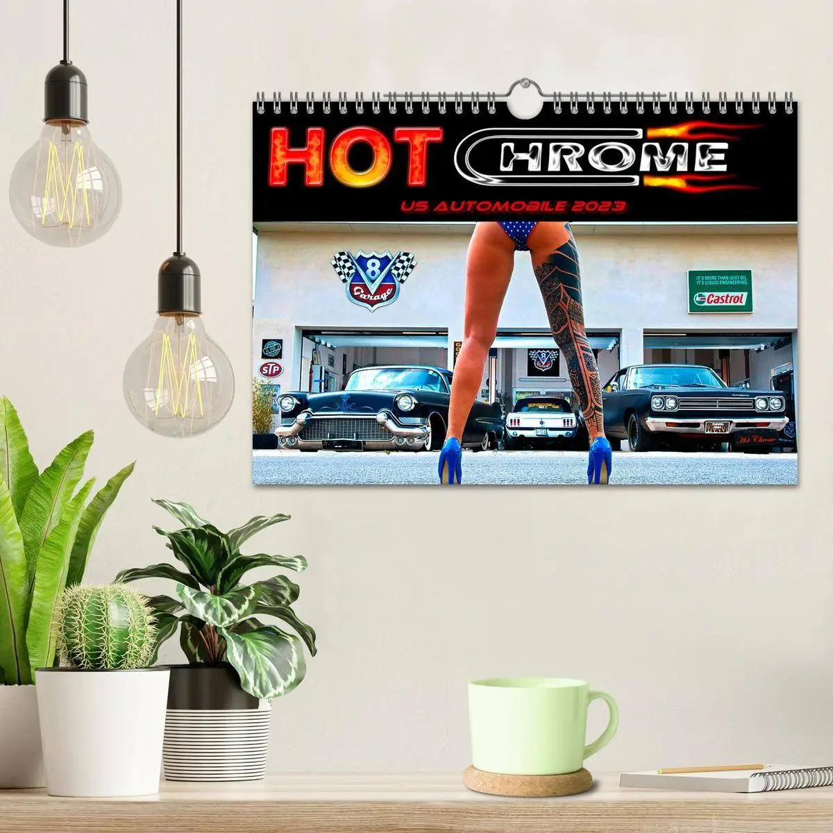Bild: 9783569351585 | Hot Chrome US Automobile (Wandkalender 2027 DIN A4 quer), CALVENDO...