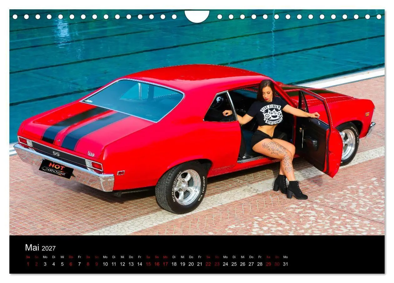Bild: 9783569351585 | Hot Chrome US Automobile (Wandkalender 2027 DIN A4 quer), CALVENDO...