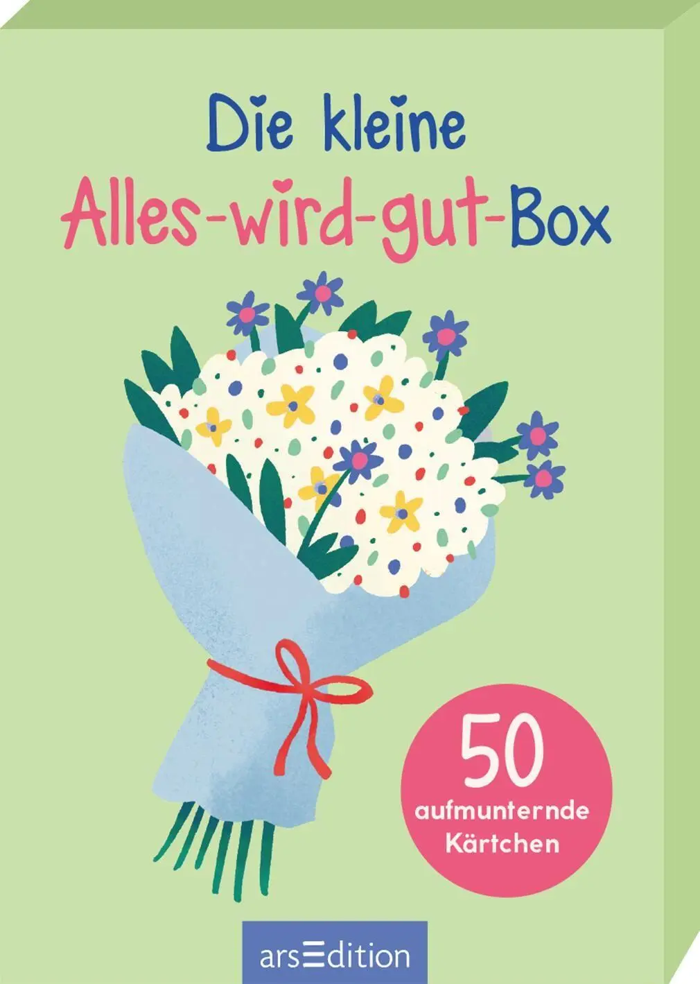 Cover: 9783845871585 | Die kleine Alles-wird-gut-Box | 50 aufmunternde Kärtchen | Taschenbuch
