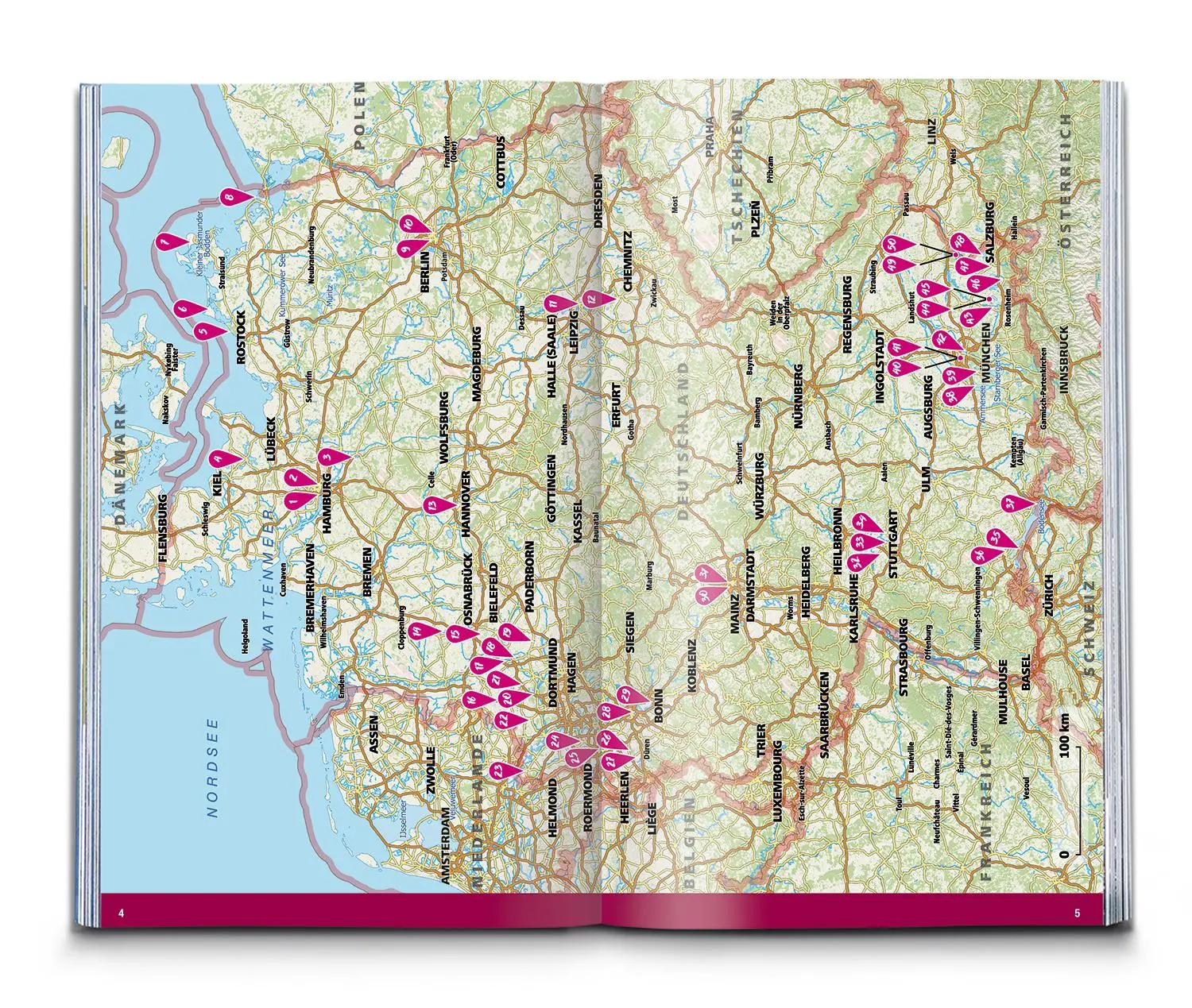 Bild: 9783991541585 | Die 50 schönsten Fahrradziele in Deutschland | Taschenbuch | 208 S.