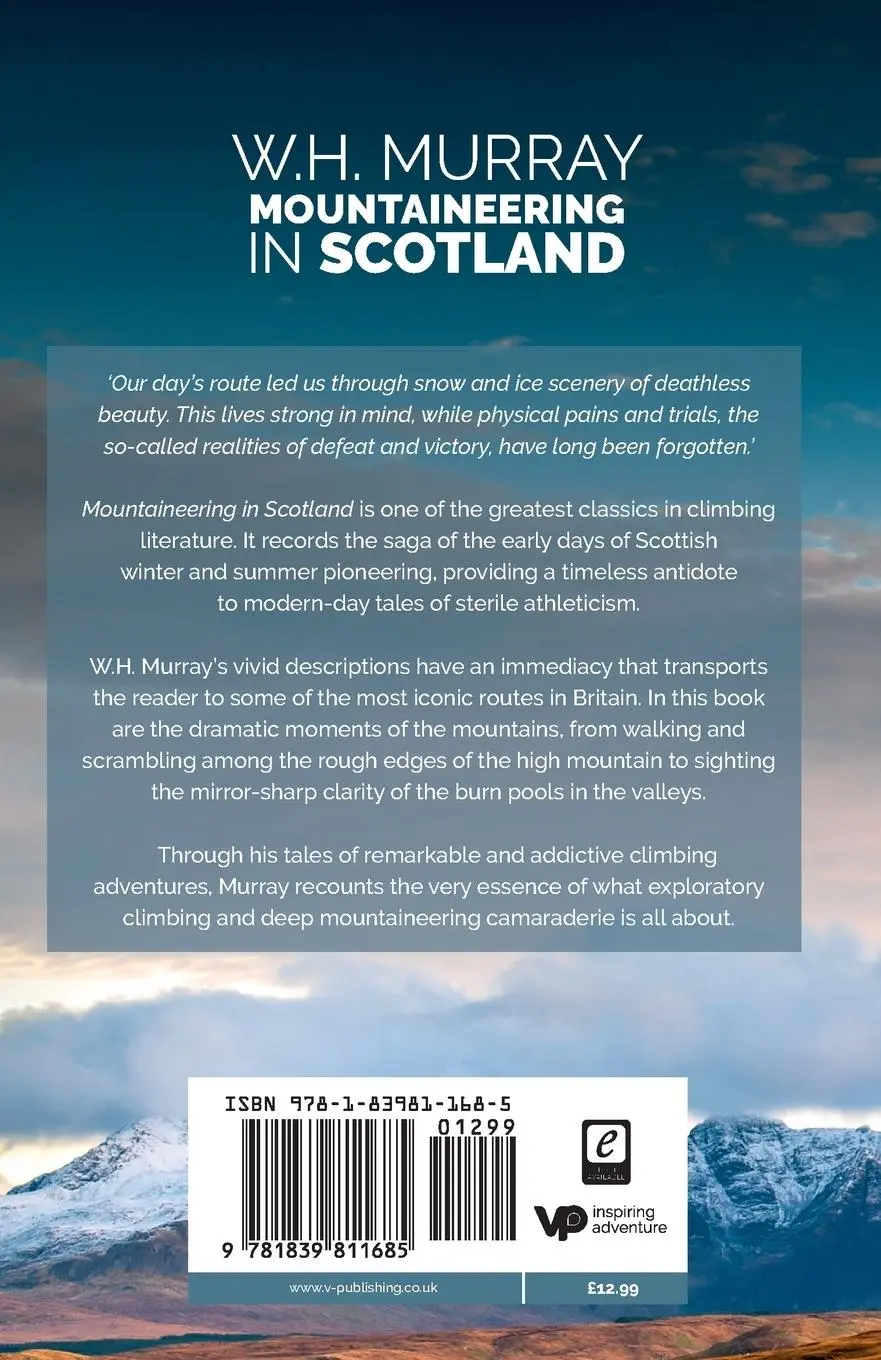 Rückseite: 9781839811685 | Mountaineering in Scotland | W. H. Murray | Taschenbuch | Englisch