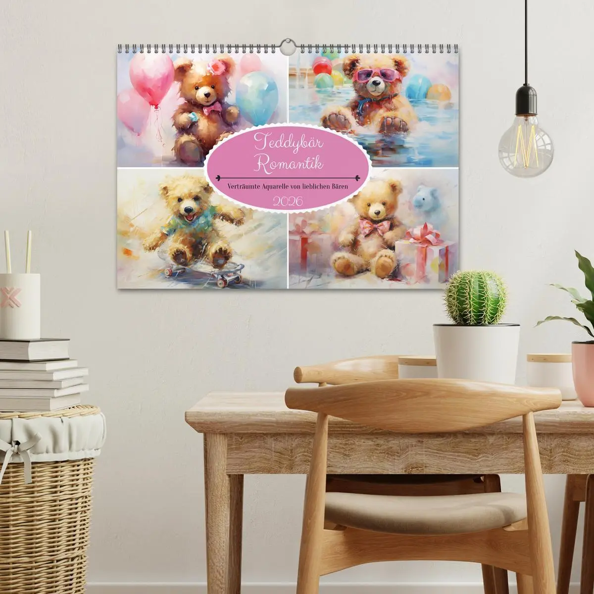 Bild: 9783457471685 | Teddybär Romantik. Verträumte Aquarelle von lieblichen Bären...