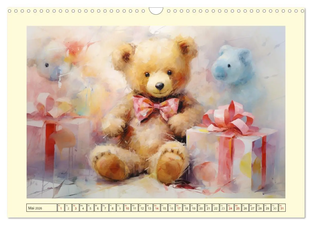 Bild: 9783457471685 | Teddybär Romantik. Verträumte Aquarelle von lieblichen Bären...