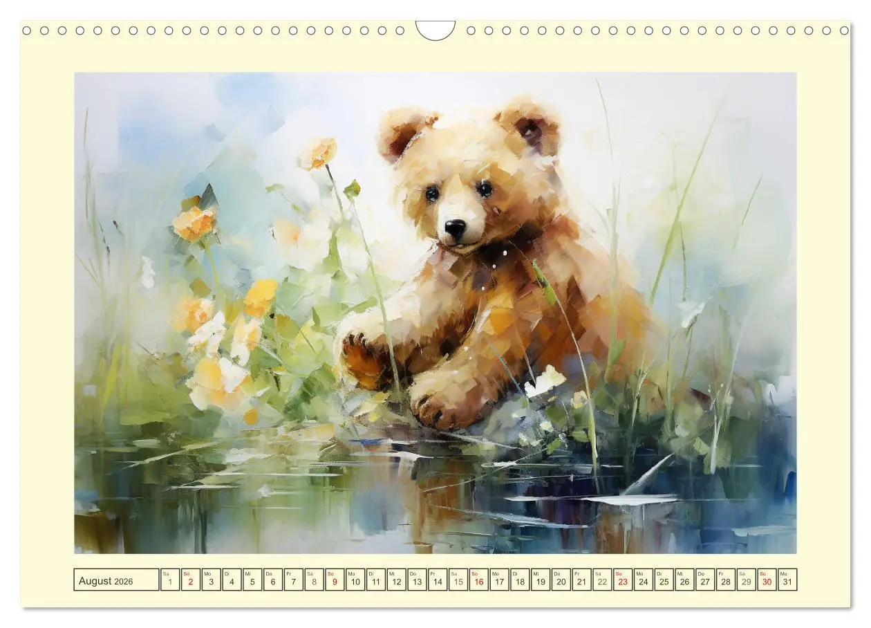 Bild: 9783457471685 | Teddybär Romantik. Verträumte Aquarelle von lieblichen Bären...
