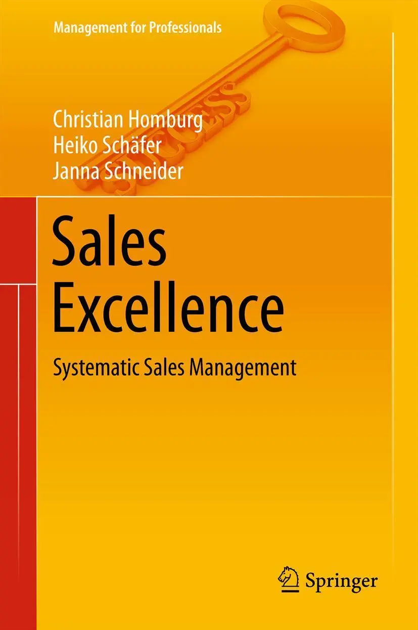 Cover: 9783642291685 | Sales Excellence | Systematic Sales Management | Homburg (u. a.) | xx
