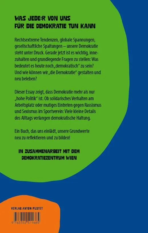 Rückseite: 9783702511685 | Demokratie bilden! | Was jede:r von uns tun kann! | Buch | 128 S.