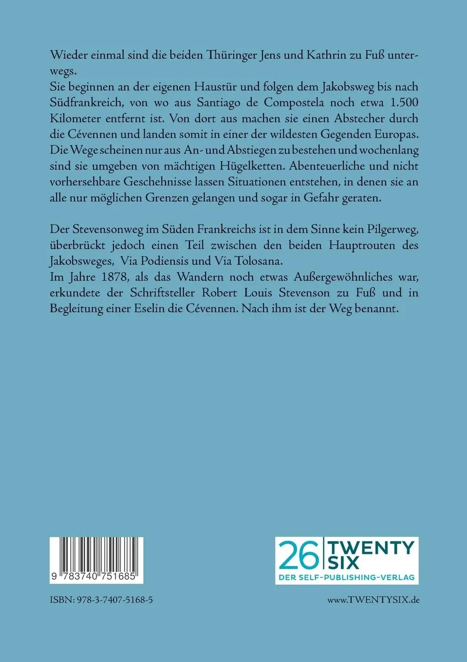 Rückseite: 9783740751685 | Verflucht und geliebt Die Cévennen | Kathrin Renner | Taschenbuch