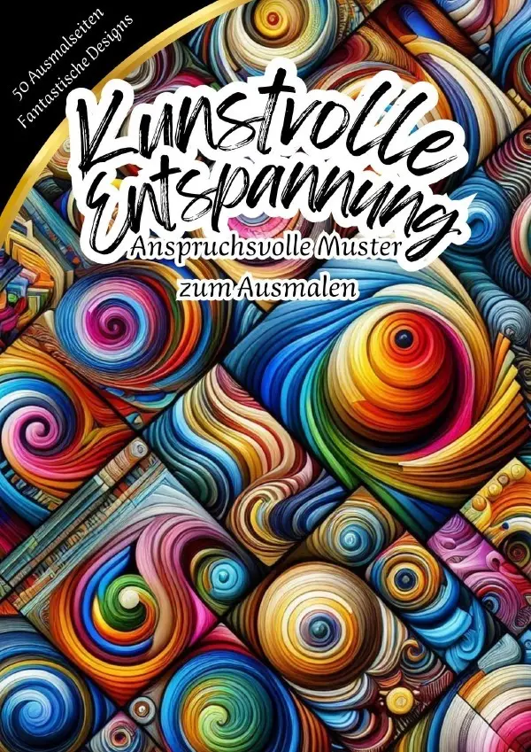 Cover: 9783819051685 | Kunstvolle Entspannung - Anspruchsvolle Muster zum Ausmalen | DE