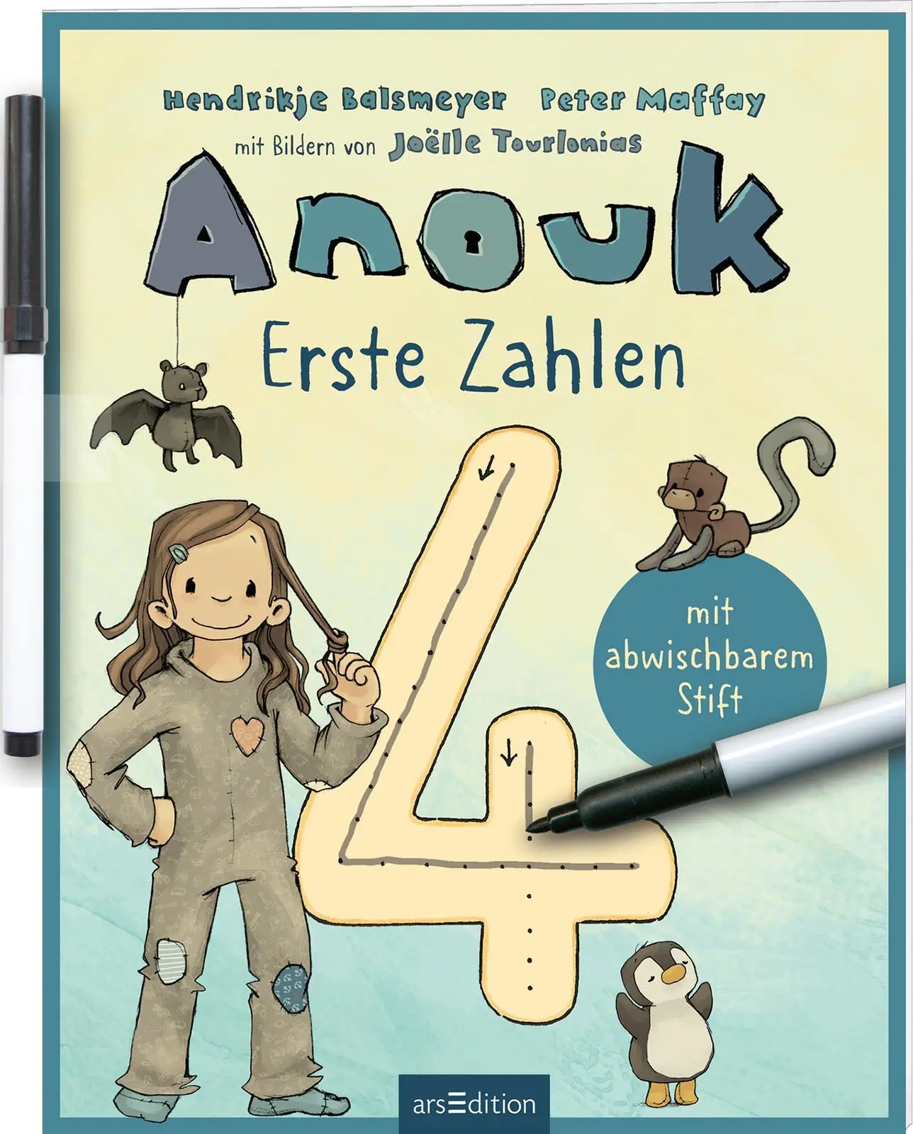 Cover: 9783845861685 | Anouk - Erste Zahlen | Mit abwischbarem Stift | Peter Maffay (u. a.)