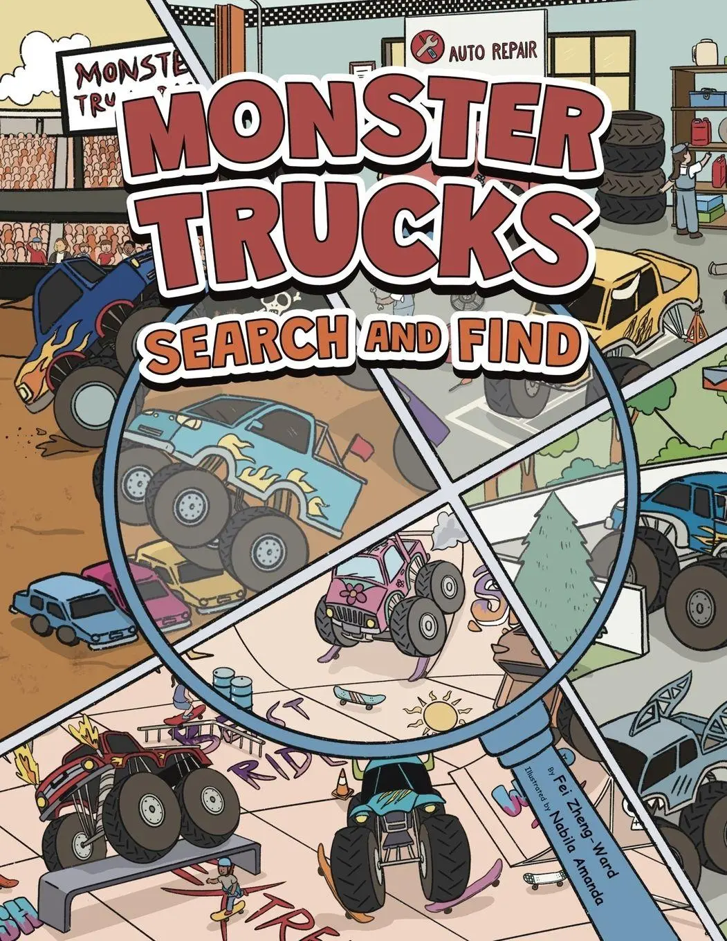 Cover: 9798893181685 | Monster Trucks Search and Find | Fei Zheng-Ward | Taschenbuch | 2026
