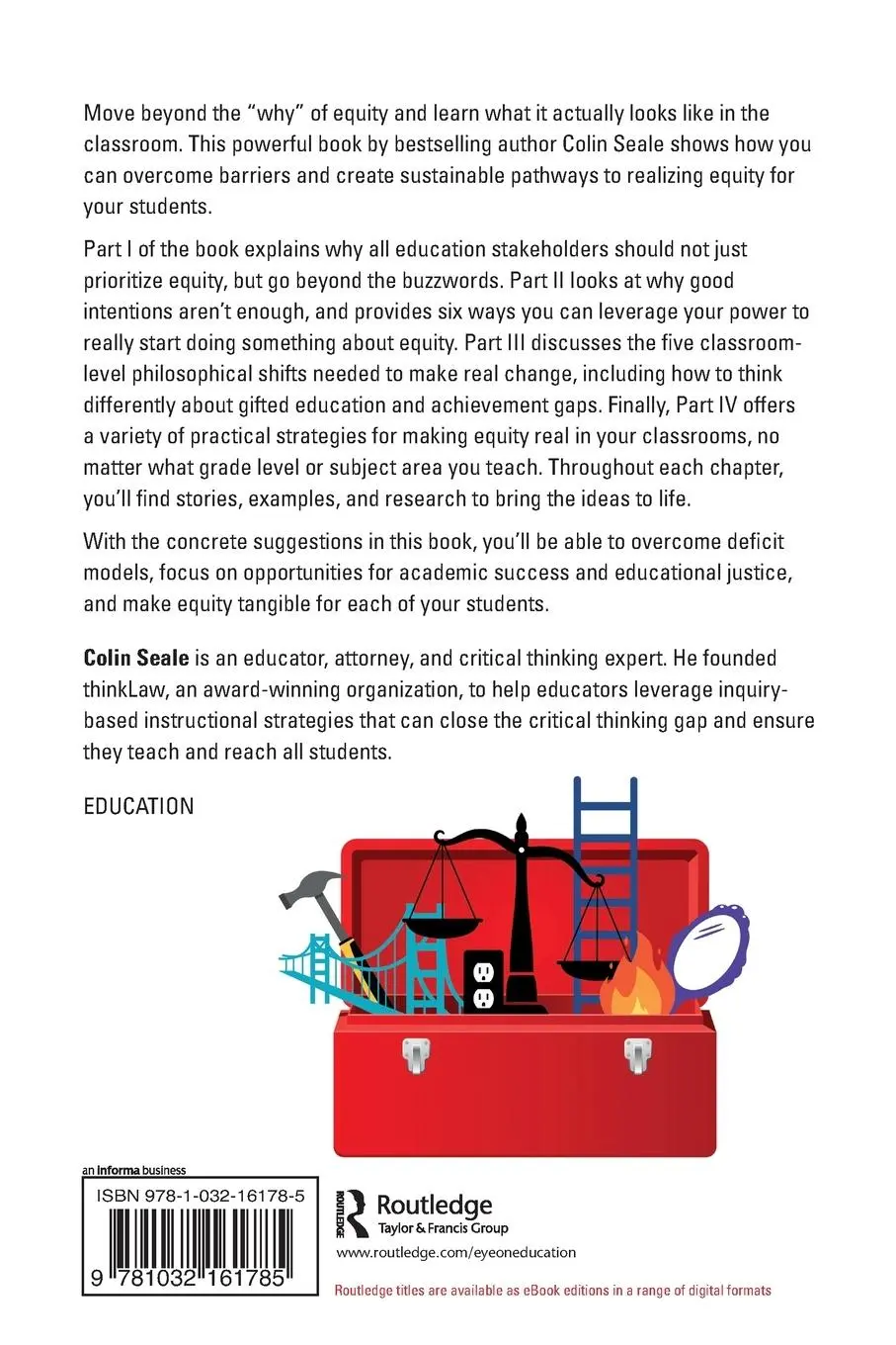 Rückseite: 9781032161785 | Tangible Equity | Colin Seale | Taschenbuch | Englisch | 2022