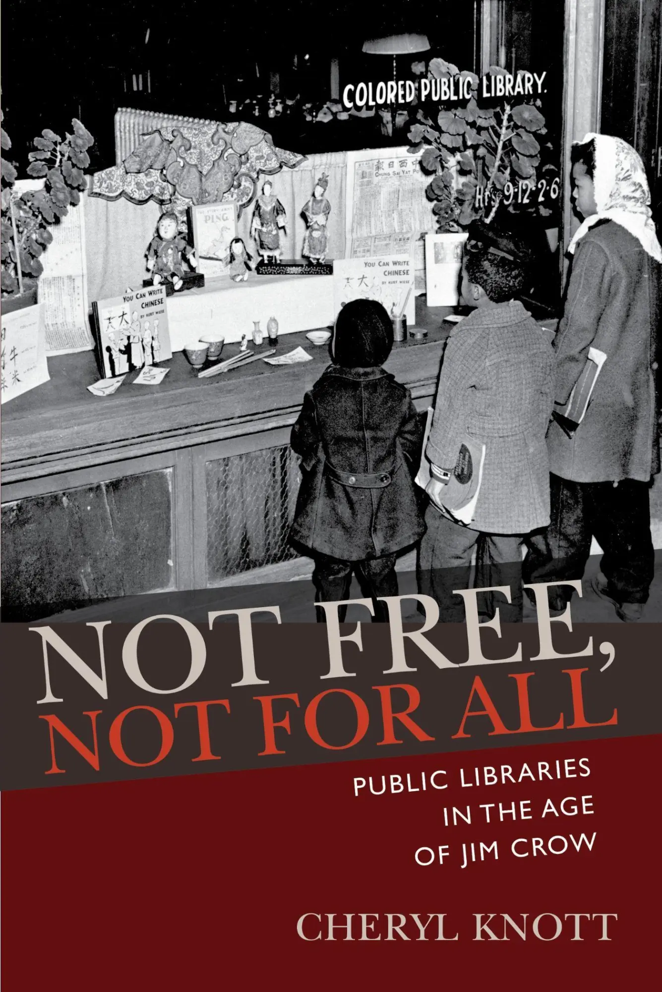 Cover: 9781625341785 | Not Free, Not for All | Public Libraries in the Age of Jim Crow | Buch
