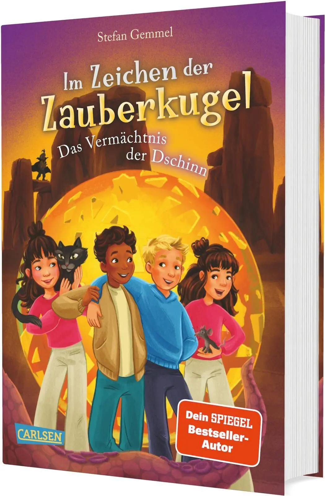 Cover: 9783551651785 | Im Zeichen der Zauberkugel 12: Das Vermächtnis der Dschinn | Gemmel
