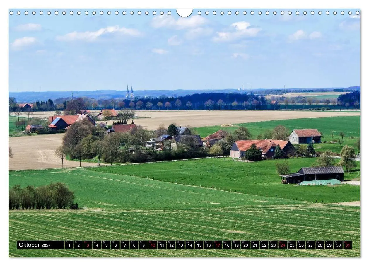 Bild: 9783569881785 | Malerischer Niederrhein (Wandkalender 2027 DIN A3 quer), CALVENDO...