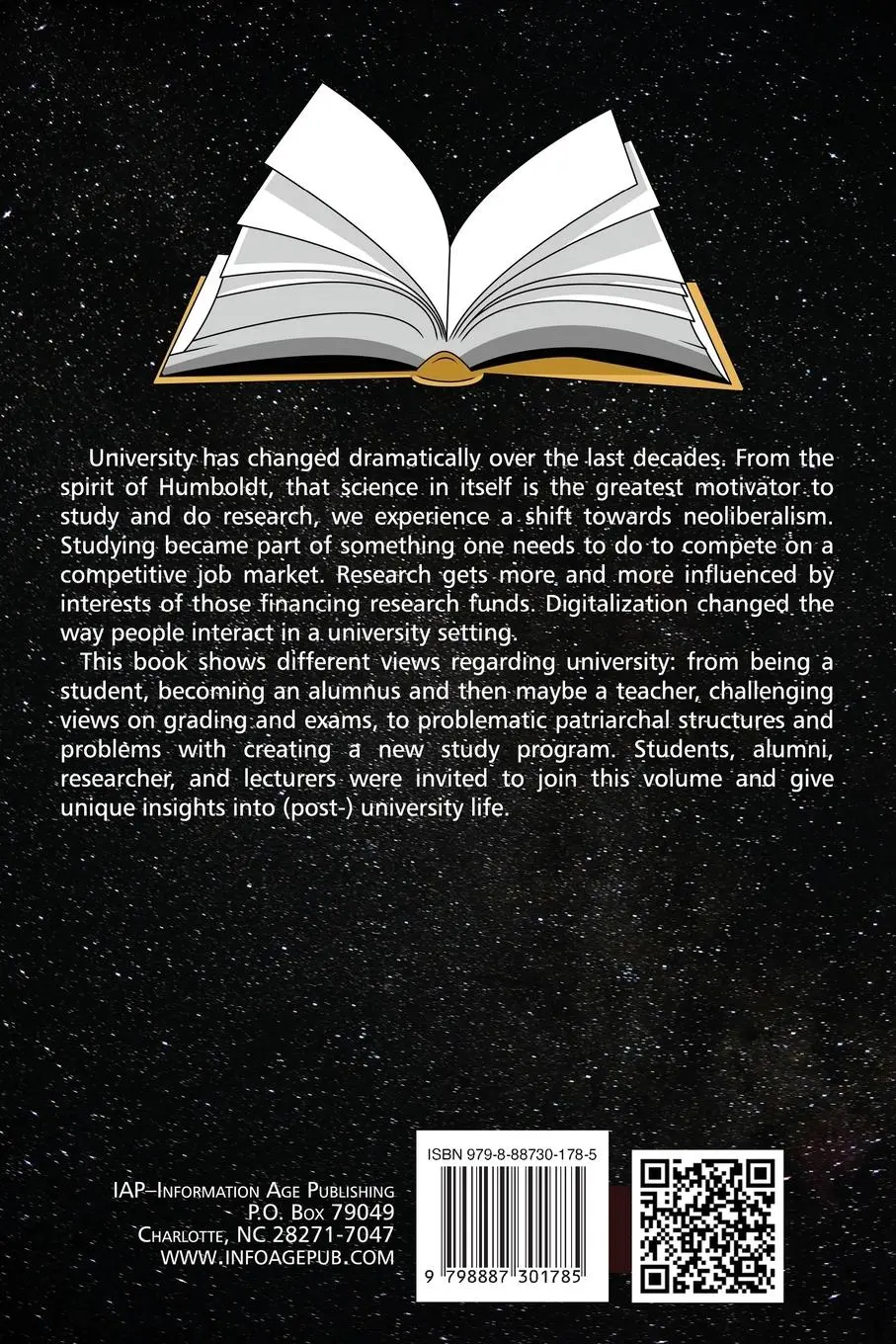 Rückseite: 9798887301785 | University in the 21st Century | Lisa-Marie Geberth (u. a.) | Buch