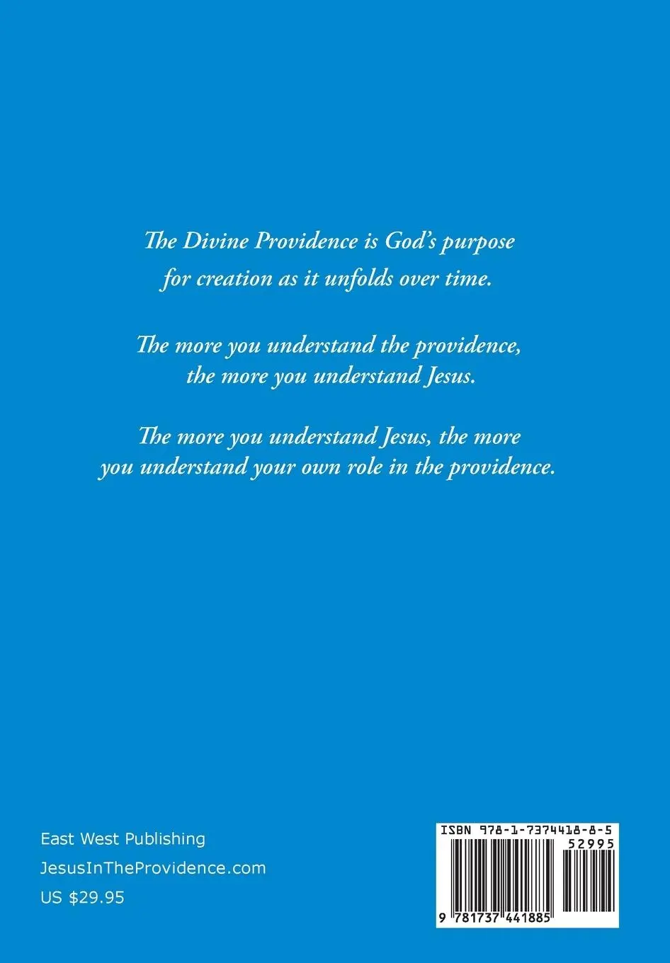 Rückseite: 9781737441885 | Jesus in the Divine Providence | Thomas Cromwell | Buch | Englisch
