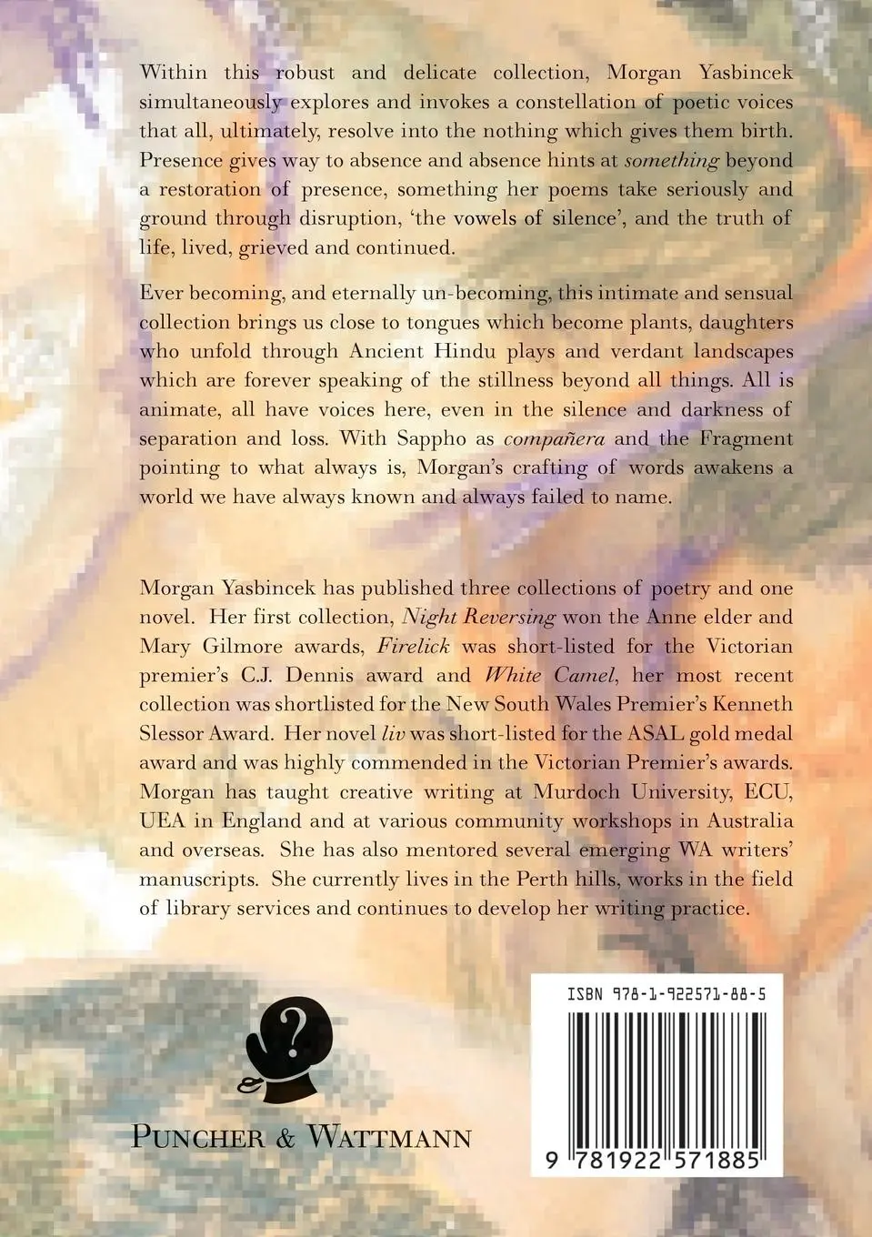 Rückseite: 9781922571885 | Coming to Nothing | Morgan Yasbincek | Taschenbuch | Englisch | 2023