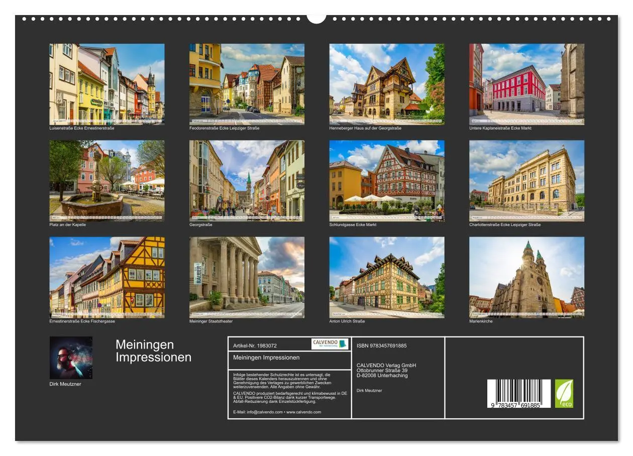 Bild: 9783457691885 | Meiningen Impressionen (hochwertiger Premium Wandkalender 2026 DIN...