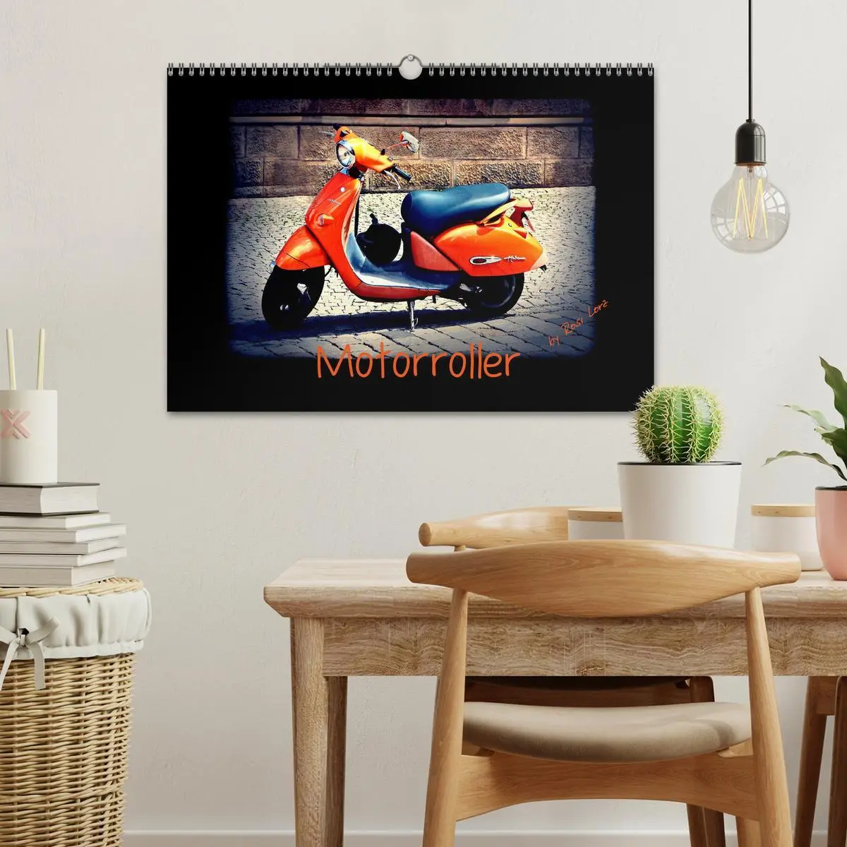 Bild: 9783516231885 | Motorroller (Wandkalender 2026 DIN A3 quer), CALVENDO Monatskalender
