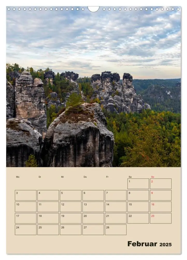 Bild: 9783435971985 | Zauberhafte Sächsische Schweiz (Wandkalender 2025 DIN A3 hoch),...