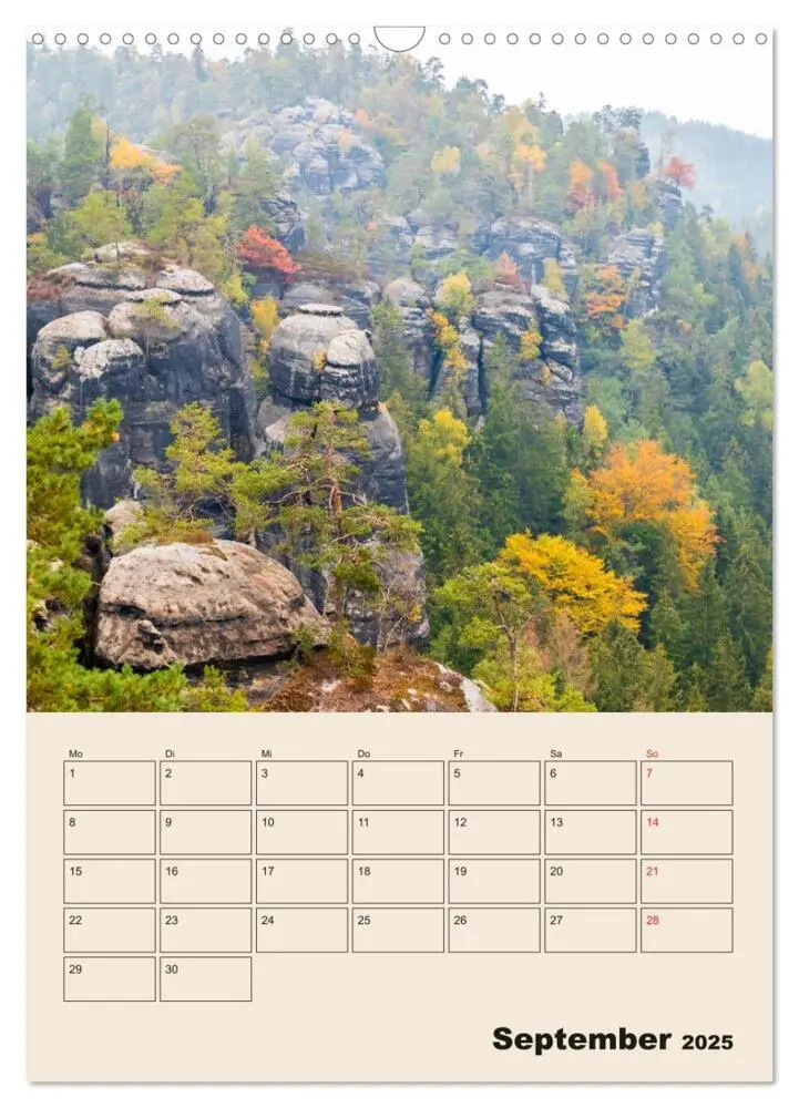 Bild: 9783435971985 | Zauberhafte Sächsische Schweiz (Wandkalender 2025 DIN A3 hoch),...