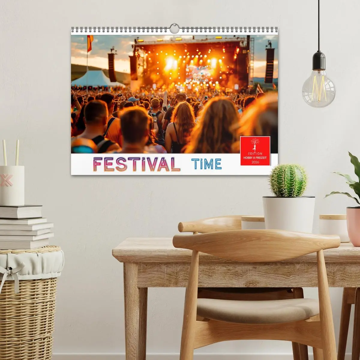 Bild: 9783457371985 | Festival Time (Wandkalender 2026 DIN A3 quer), CALVENDO Monatskalender