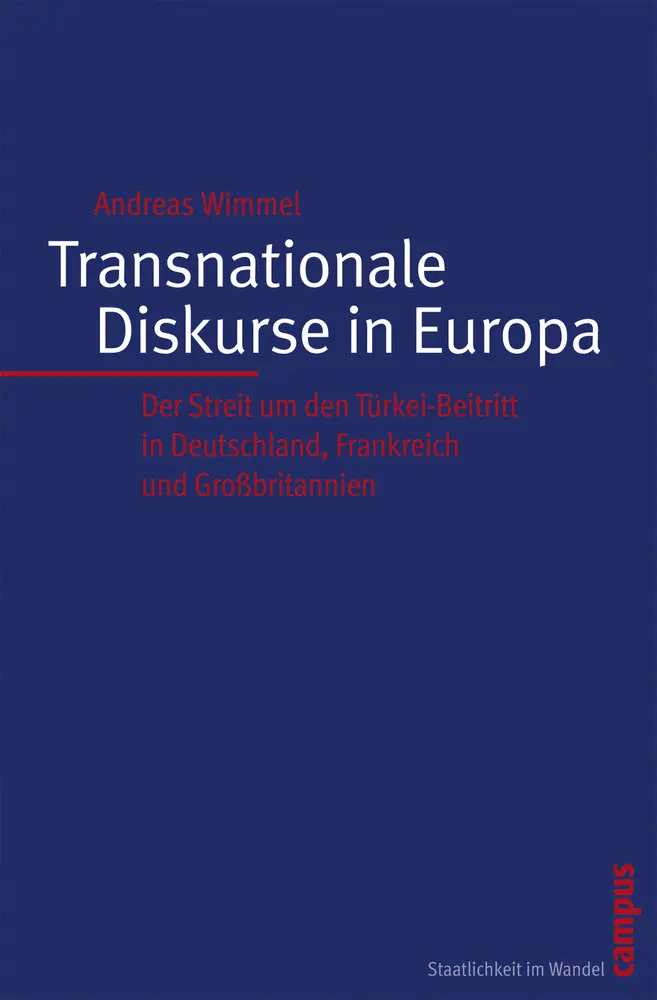 Cover: 9783593381985 | Transnationale Diskurse in Europa | Andreas Wimmel | Taschenbuch