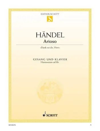 Cover: 9790001091985 | Dank Sei Dir Herr | Georg Friedrich Händel | Buch | Deutsch | 1985