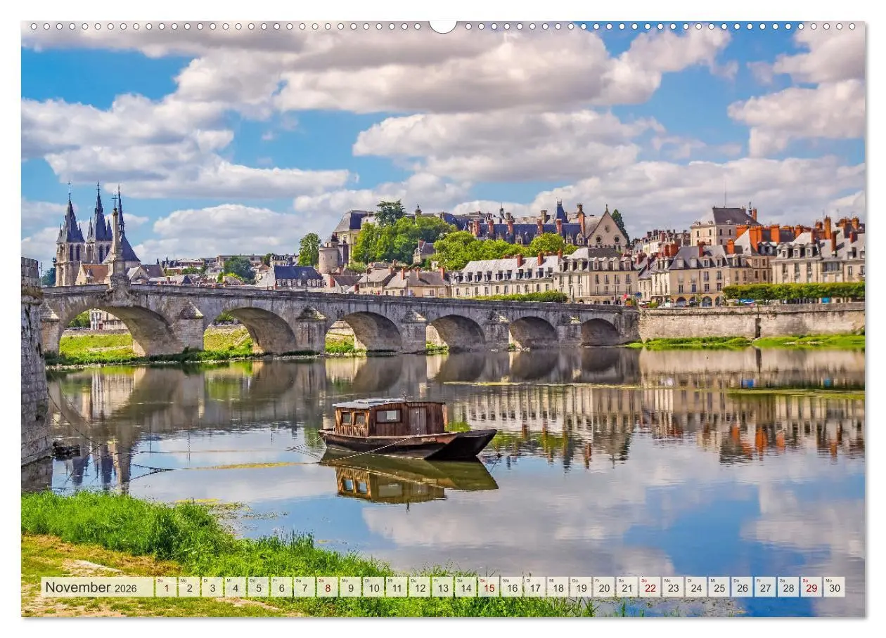 Bild: 9783457332085 | Romantisches Loiretal (hochwertiger Premium Wandkalender 2026 DIN...