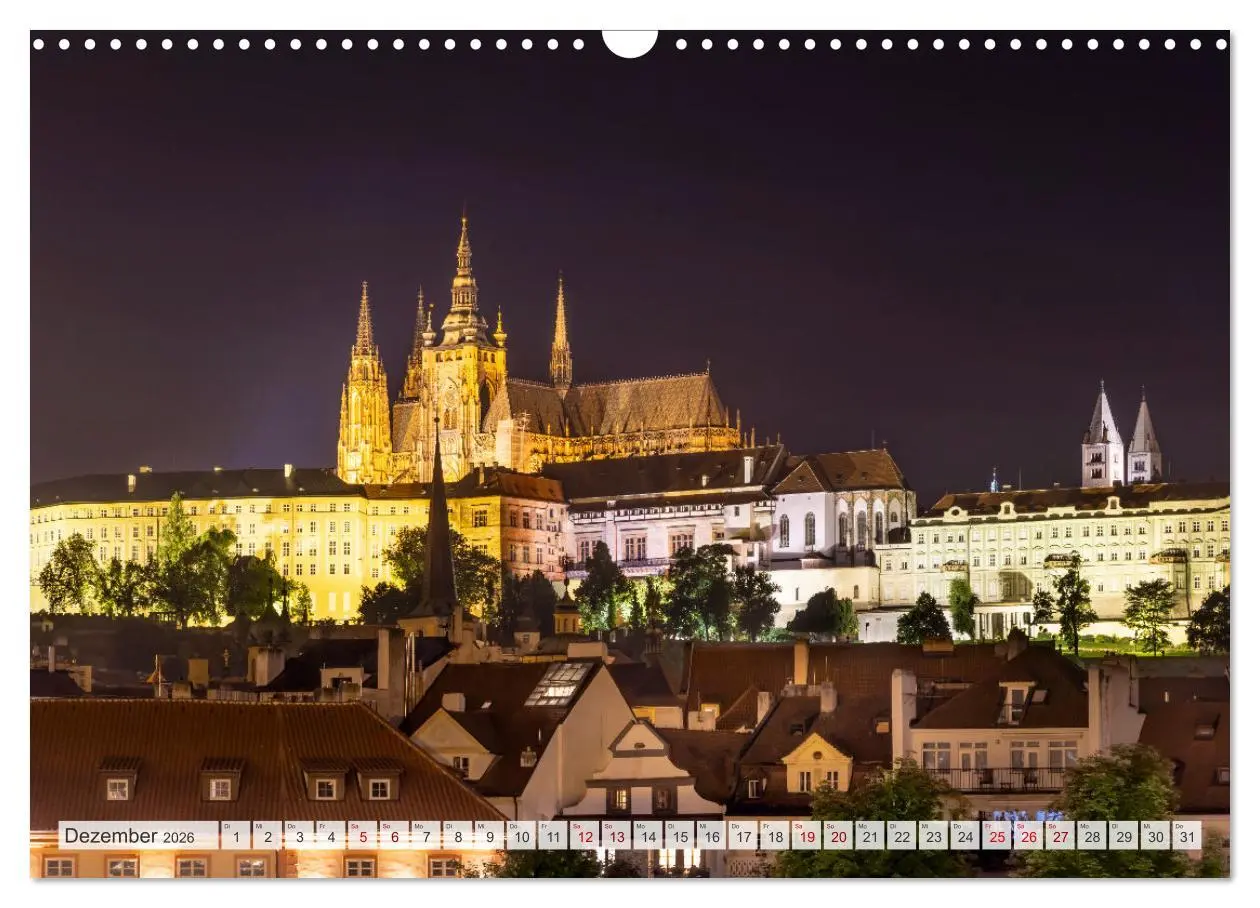 Bild: 9783457572085 | PRAG Impressionen bei Tag und Nacht (Wandkalender 2026 DIN A3...