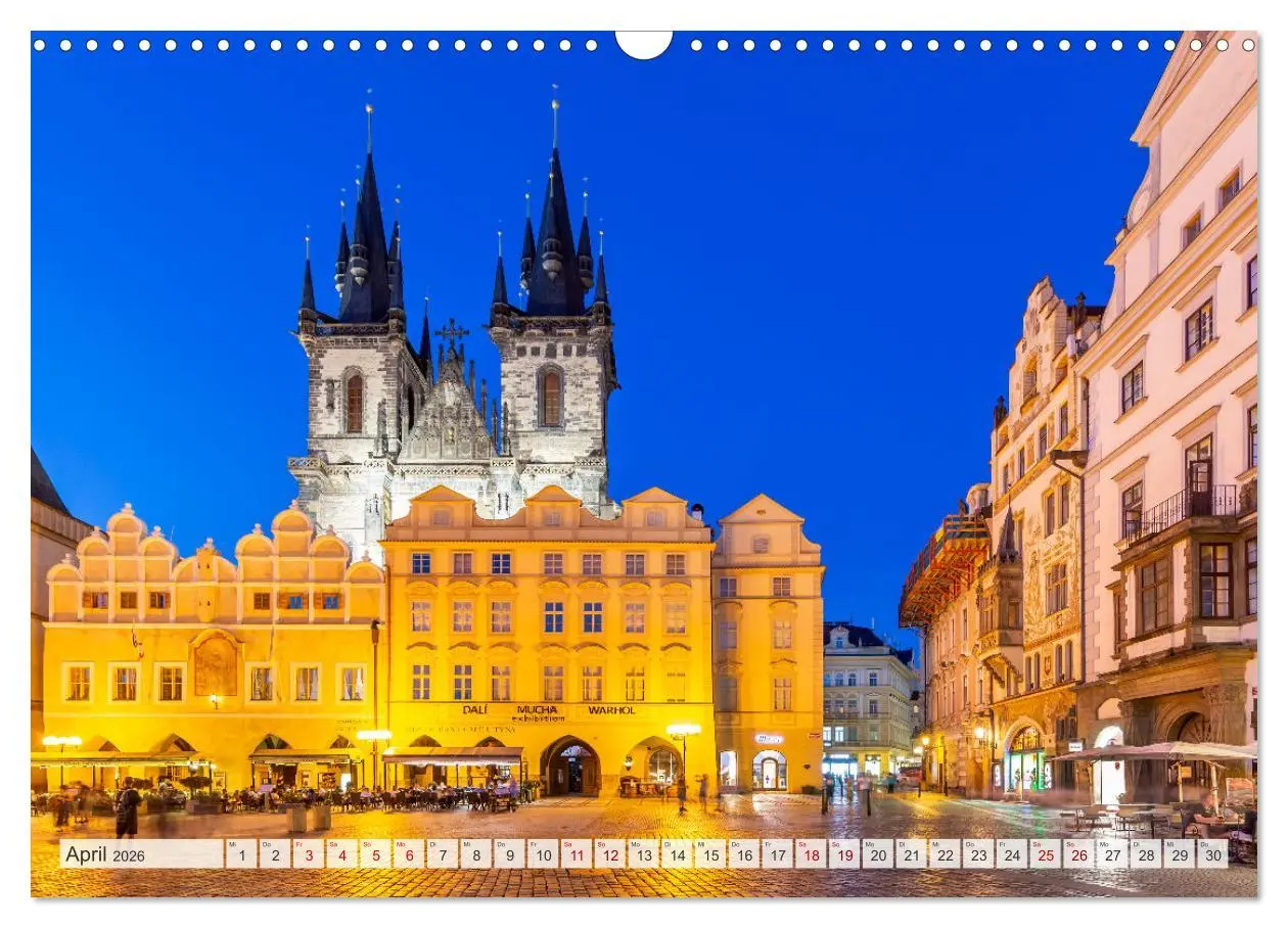 Bild: 9783457572085 | PRAG Impressionen bei Tag und Nacht (Wandkalender 2026 DIN A3...
