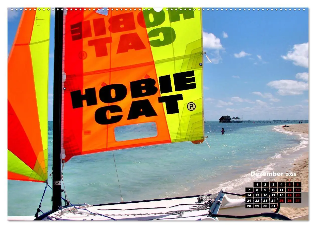 Bild: 9783457642085 | Katamarane an Traumstränden - Hobie Cats in Cuba (Wandkalender 2026...