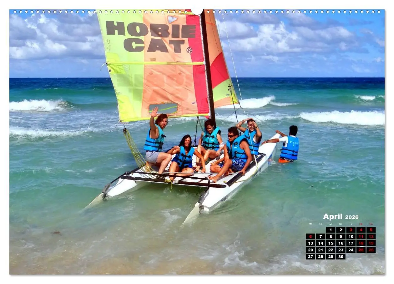 Bild: 9783457642085 | Katamarane an Traumstränden - Hobie Cats in Cuba (Wandkalender 2026...