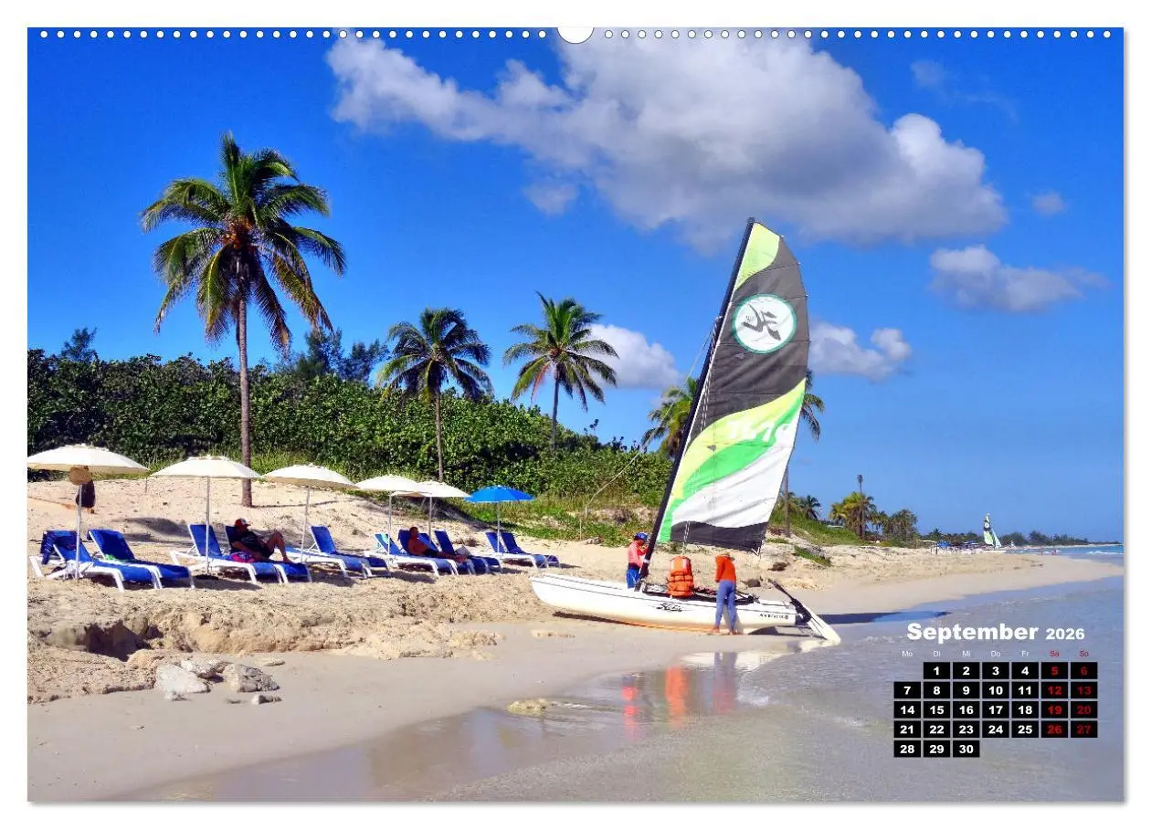 Bild: 9783457642085 | Katamarane an Traumstränden - Hobie Cats in Cuba (Wandkalender 2026...