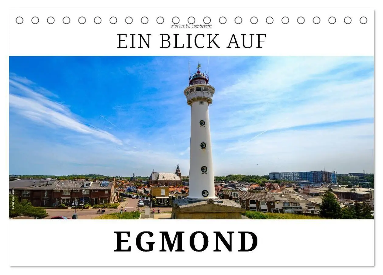 Cover: 9783516662085 | Ein Blick auf Egmond (Tischkalender 2026 DIN A5 quer), CALVENDO...