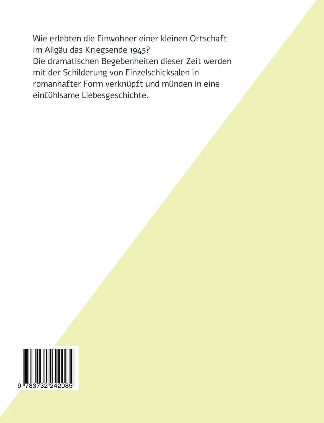 Rückseite: 9783732242085 | Ein Sommer in Eisenharz | Begegnung zweier Welten im Jahre Null | Buch