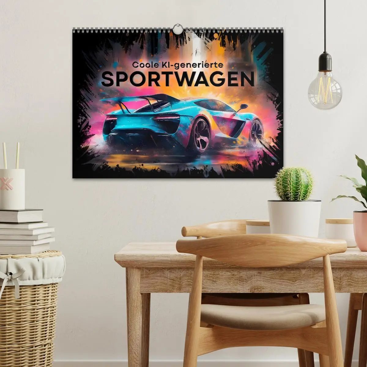Bild: 9783457492185 | Coole KI-generierte SPORTWAGEN (Wandkalender 2026 DIN A3 quer),...