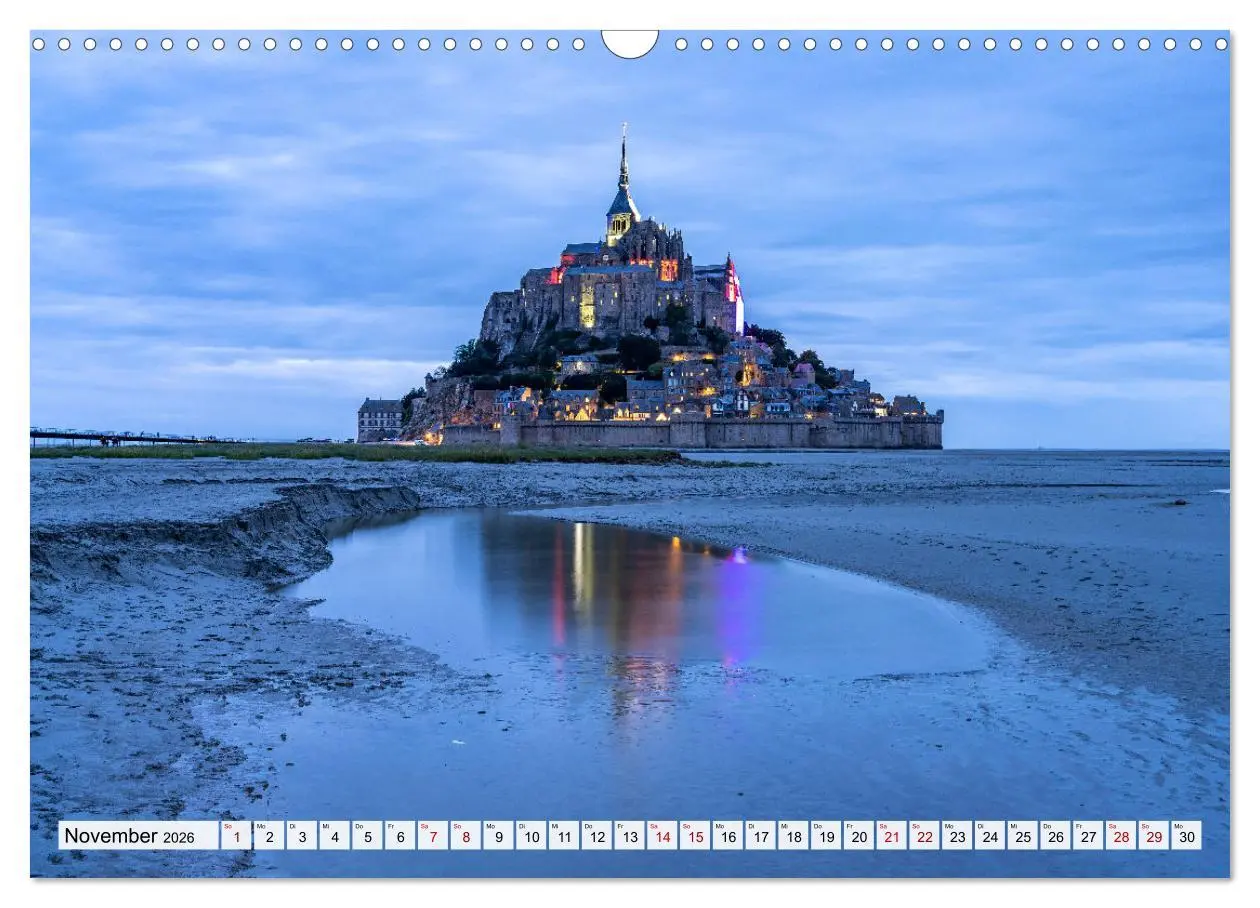 Bild: 9783457562185 | Welterbe Mont-Saint-Michel (Wandkalender 2026 DIN A3 quer),...
