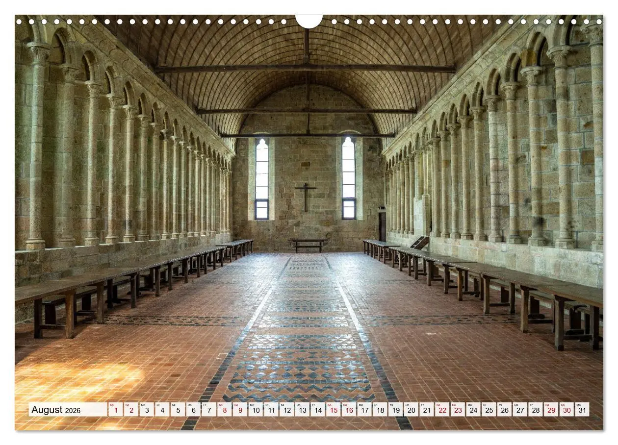 Bild: 9783457562185 | Welterbe Mont-Saint-Michel (Wandkalender 2026 DIN A3 quer),...