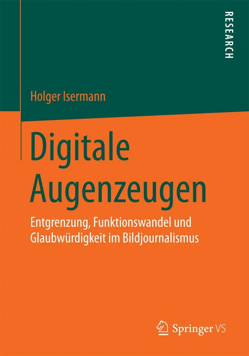 Cover: 9783658082185 | Digitale Augenzeugen | Holger Isermann | Taschenbuch | viii | Deutsch